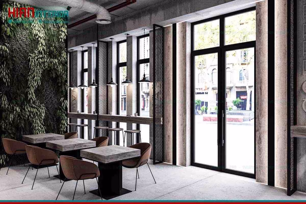 Thiết Kế Cafe Hiện Đại Phong Cách Hàn Quốc