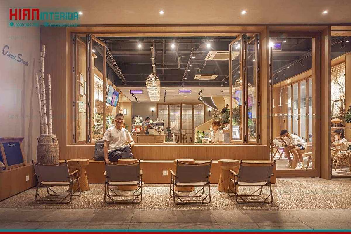 Thi Công Cafe Hiện Đại Phong Cách Hàn Quốc
