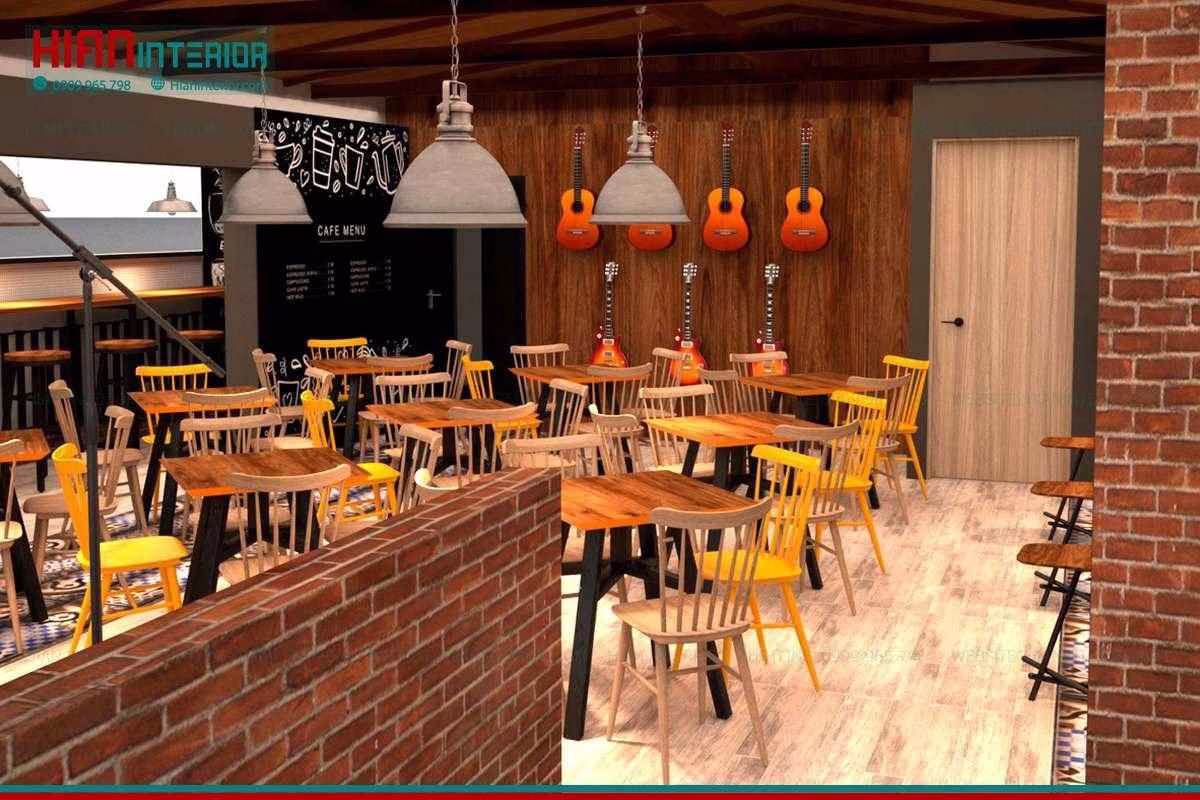 Nội Thất Cafe Hiện Đại Phong Cách Nhật