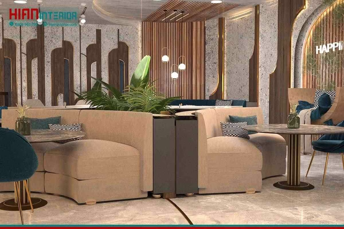 Thi Công Cafe Hiện Đại Diện Tích Nhỏ
