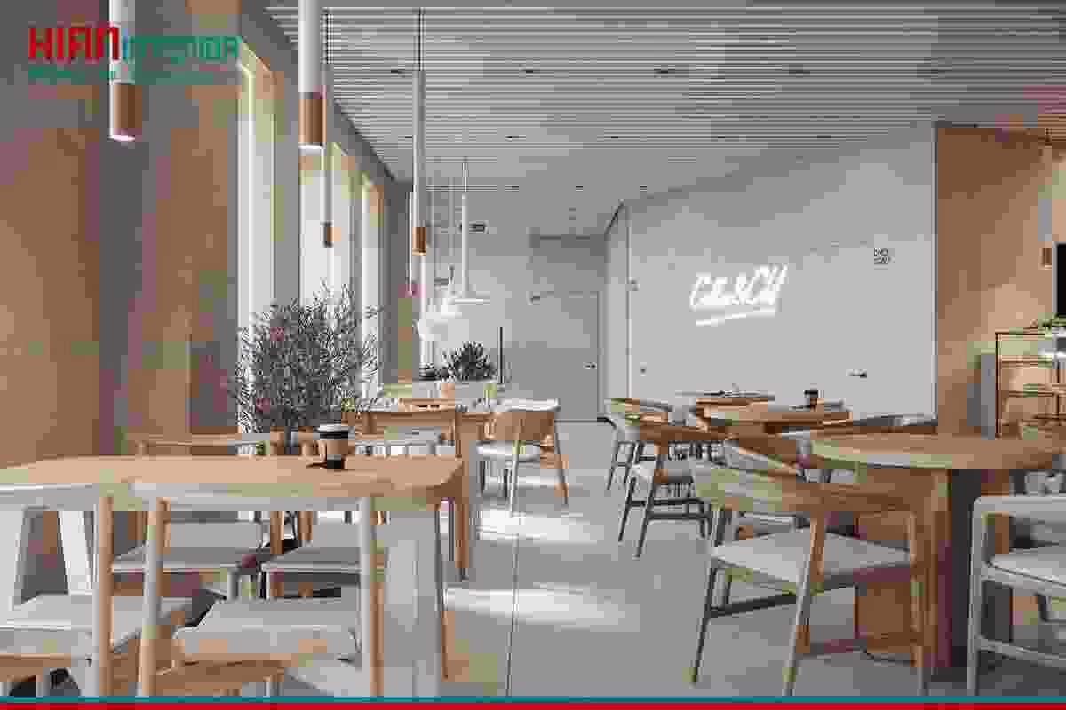 Nội Thất Cafe Hiện Đại Diện Tích Nhỏ
