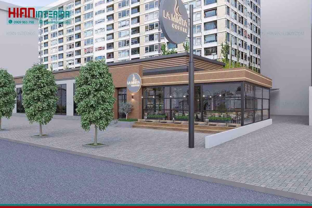 Thi Công Quầy Bar Cafe Hiện Đại