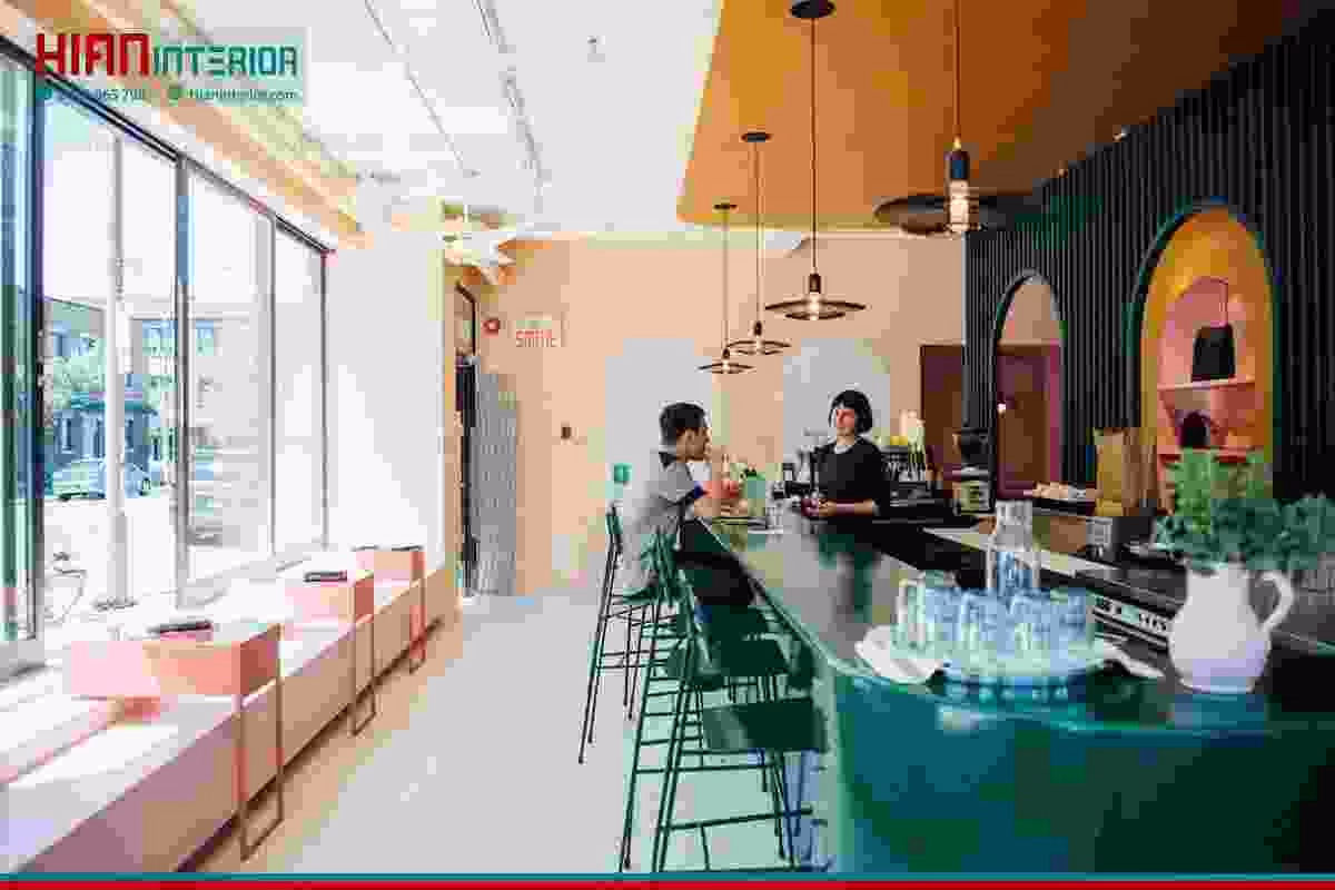 Thi Công Nội Thất Cafe Hiện Đại Cao Cấp