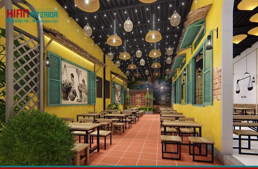Thiết Kế Quầy Bar Cafe Khung Thép