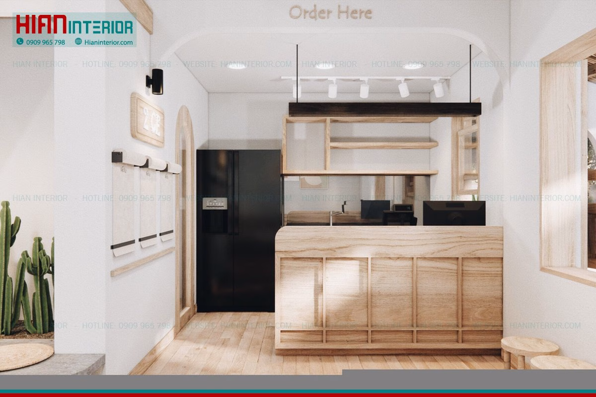 Thiết Kế Quán Cafe Sân Vườn Sang Trọng