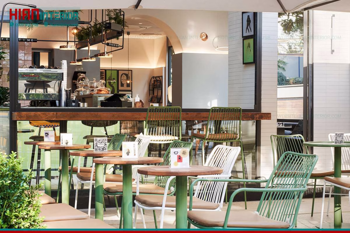 Báo Giá Quán Cafe Sân Vườn Sang Trọng