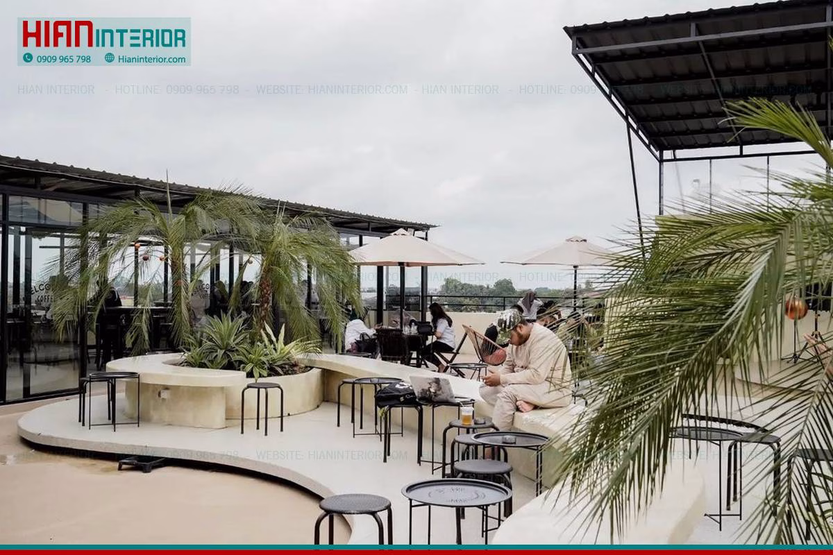 Báo Giá Quán Cafe Sân Vườn Ấn Tượng