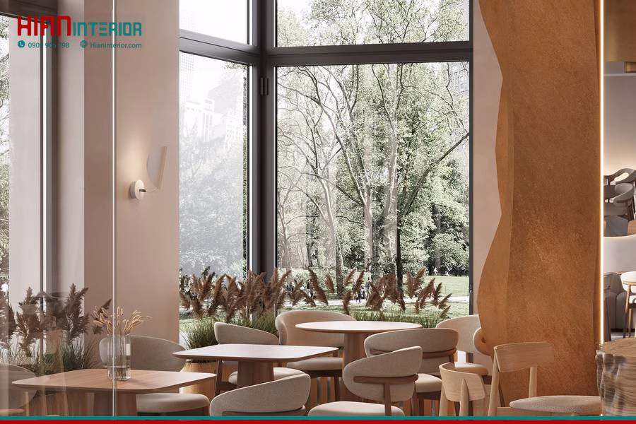 Nội Thất Cafe Tối Giản Đẹp