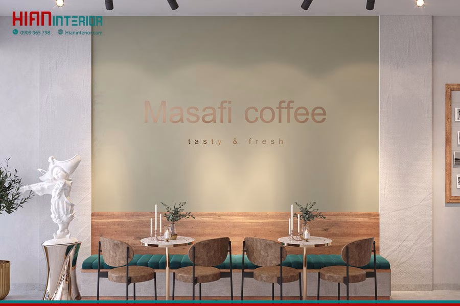 Báo Giá Quầy Bar Cafe Tối Giản