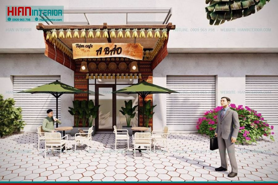 Thiết Kế Nội Thất Quán Cafe Vintage