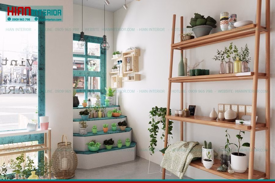 Mẫu Nội Thất Quán Cafe Vintage