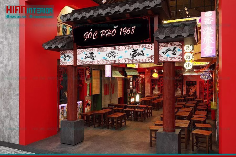 Nội Thất Quán Cafe Vintage Đẹp