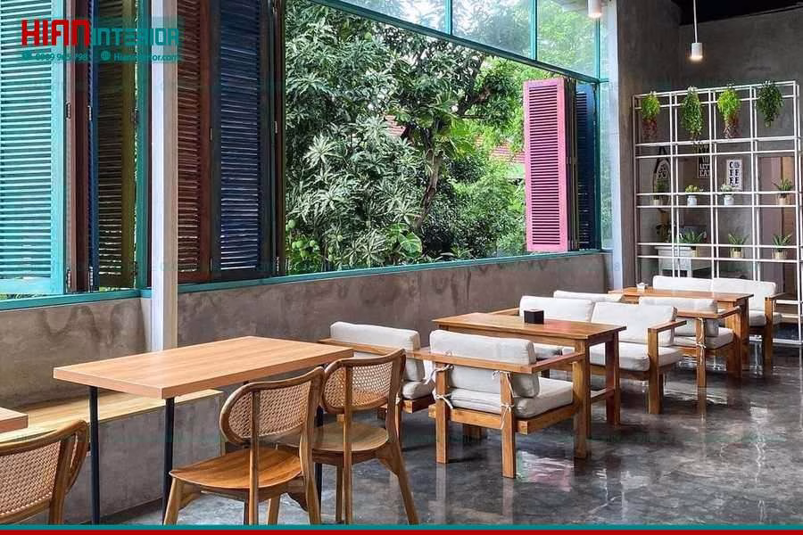 Nội Thất Quán Cafe Vintage Hoài Cổ